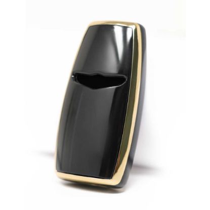 New Aftermarket Nano High Quality Cover For Hyundai Genesis Remote Key 3+1 Buttons Black Color | Emirates Keys