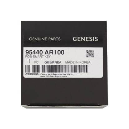 New Genuine-OEM Hyundai Genesis 2022 Smart Key 4 Buttons Auto Start 433MHz Manufacturer Part Number: 95440-AR100 Box | Emirates Keys