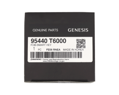 Brand New Hyundai Genesis 2021 Genuine/OEM Smart Remote Key 4 Buttons 433MHz 95440-T6000 95440T6000 / FCCID : TQ8-FOB-4F35 OEM Box 