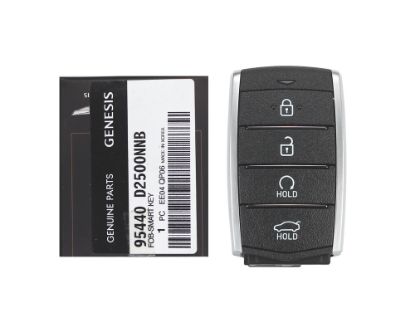 New Hyundai Genesis 2020 Genuine/OEM Smart Remote Key 4 Buttons 433MHz 95440-D2500NNB 95440D2500NNB | Emirates Keys