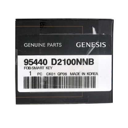 NEW Hyundai Genesis 2017-2018 Genuine/OEM Smart Remote Key 3 Buttons 433MHz 95440-D2100NNB 95440D2100NNB, FCCID: SVI-HIFG03 | Emirates Keys