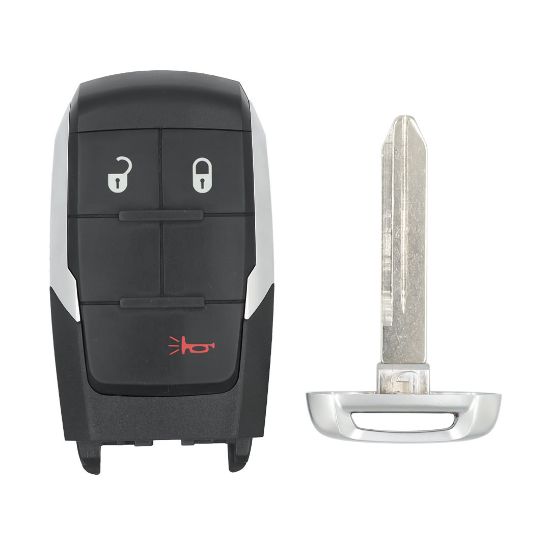 New Aftermarket Dodge Ram 3500 2019-2021 Smart Remote Key 2+1 Buttons 433MHz Compatible Part Number: 68365299AB - FCC ID: GQ4-76T | Emirates Keys