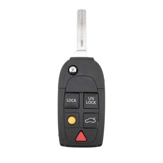 New Aftermarket Volvo S60 S80 V70 XC70 XC90 2004-2015 Flip Remote Key 5 Buttons 315MHZ - ID48 Chip | Emirates Keys