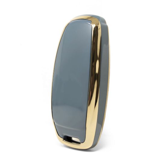 New Aftermarket Nano High Quality Cover For Audi Remote Key 3 Button Gray Color Audi-D11J | Emirates Keys