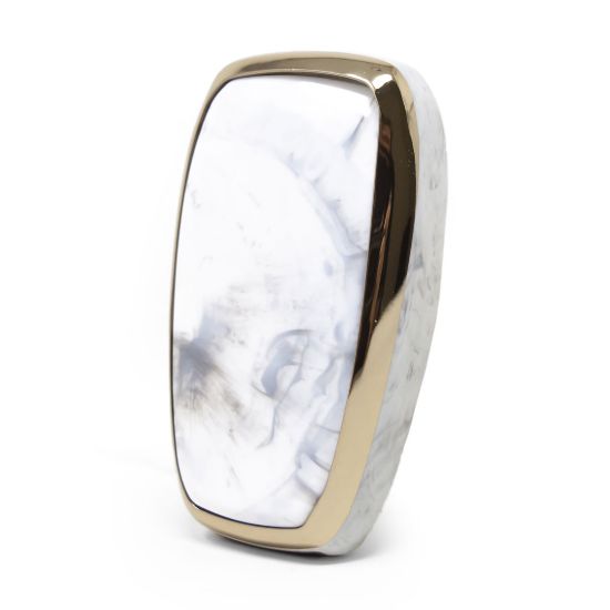 New Aftermarket Nano High Quality Marble Cover For Subaru Remote Key 4 Buttons White Color SBR-A12J | Emirates Keys