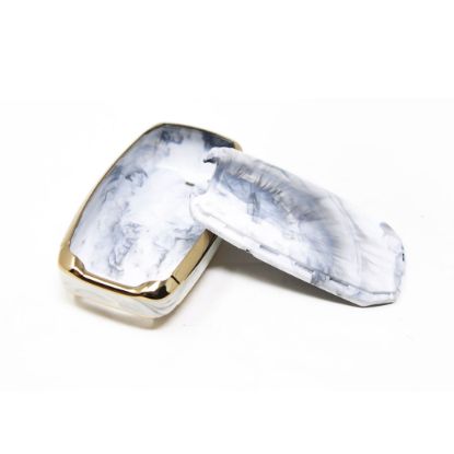 New Aftermarket Nano High Quality Marble Cover For Jeep Remote Key 6 Buttons White Color Jeep-D12J6 | Emirates Keys