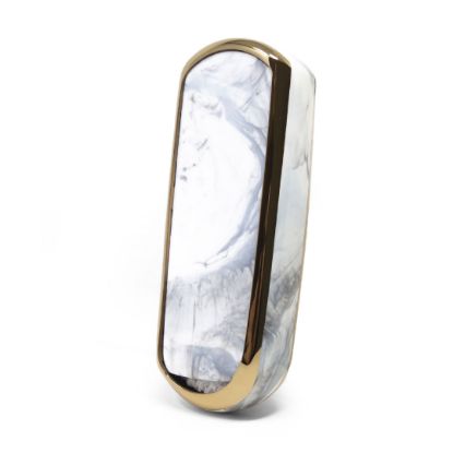 New Aftermarket Nano High Quality Marble Cover For Mazda Remote Key 4 Buttons White Color MZD-A12J4 | Emirates Keys