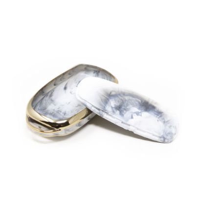 New Aftermarket Nano High Quality Marble Cover For Chery Remote Key 4 Buttons White Color CR-C12J | Emirates Keys