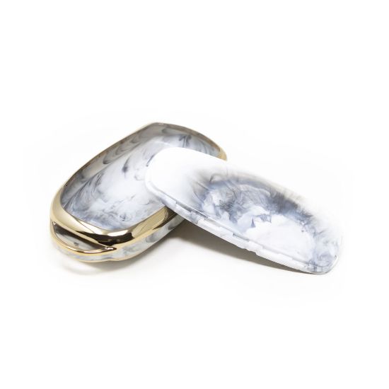 New Aftermarket Nano High Quality Marble Cover For Chery Remote Key 4 Buttons White Color CR-C12J | Emirates Keys