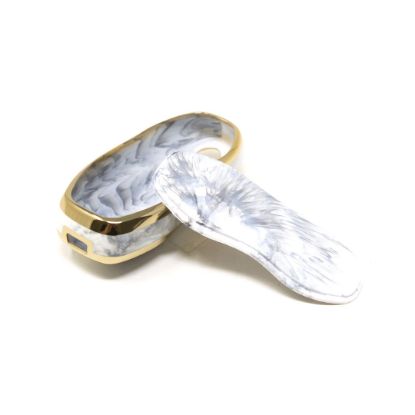 New Aftermarket Nano High Quality Marble Cover For Porsche Remote Key 3 Buttons White Color PSC-A12J | Emirates Keys