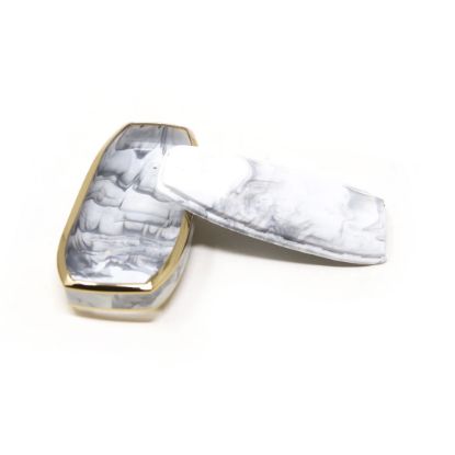 New Aftermarket Nano High Quality Marble Cover For BYD Remote Key 4 Buttons White Color BYD-A12J | Emirates Keys