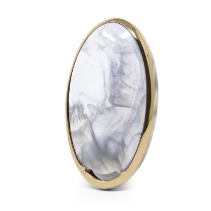 New Aftermarket Nano High Quality Marble Cover For BYD Remote Key 4 Buttons White Color BYD-B12J | Emirates Keys