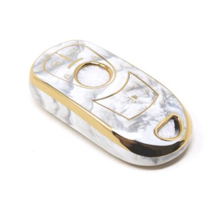 New Aftermarket Nano High Quality Marble Cover For Buick Remote Key 5 Buttons White Color BK-A12J5 | Emirates Keys