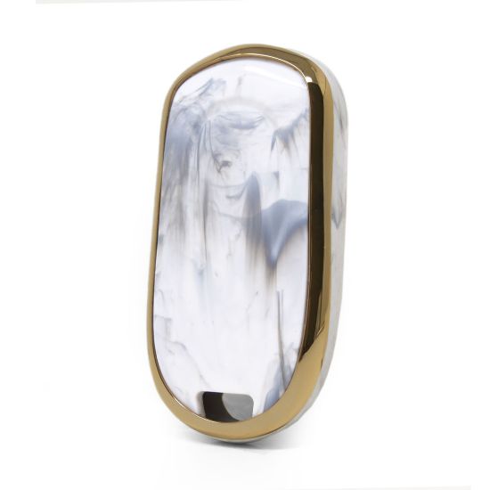 New Aftermarket Nano High Quality Marble Cover For Buick Remote Key 6 Buttons White Color BK-A12J6 | Emirates Keys