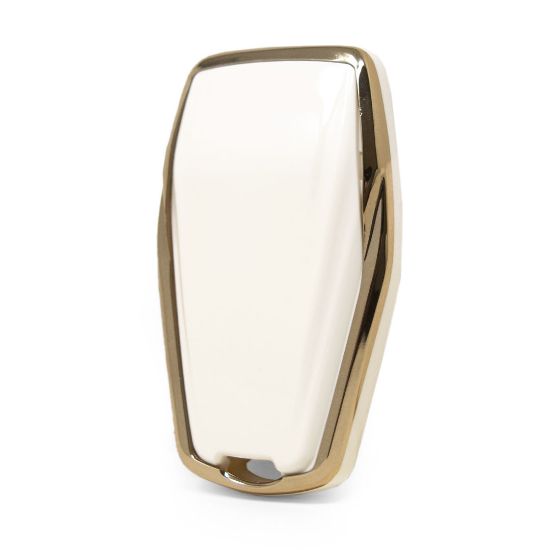 New Aftermarket Nano High Quality Cover For Geely Remote Key 4 Buttons White Color GL-B11J4A | Emirates Keys