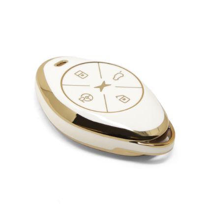 New Aftermarket Nano High Quality Cover For Xpeng Remote Key 4 Buttons White Color XP-B11J | Emirates Keys