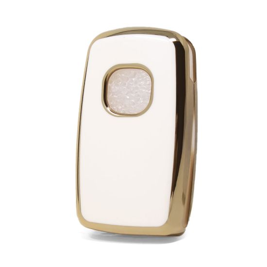 New Aftermarket Nano High Quality Cover For Changan Flip Remote Key 3 Buttons White Color CA-B11J | Emirates Keys