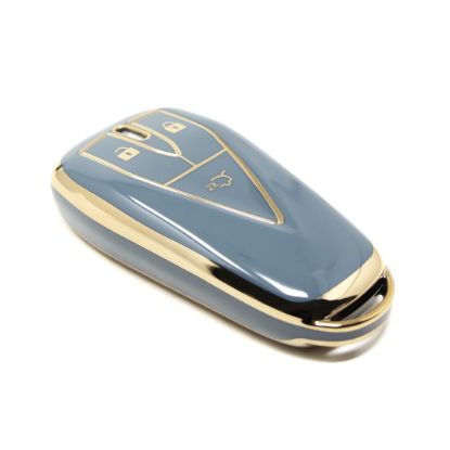 New Aftermarket Nano High Quality Cover For Changan Remote Key 3 Buttons Gray Color CA-C11J3 | Emirates Keys
