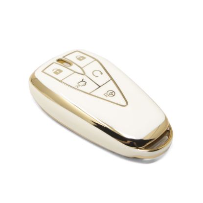New Aftermarket Nano High Quality Cover For Changan Remote Key 5 Buttons White Color CA-C11J5 | Emirates Keys