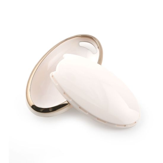 New Aftermarket Nano High Quality Cover For BYD Remote Key 4 Buttons White Color BYD-B11J | Emirates Keys