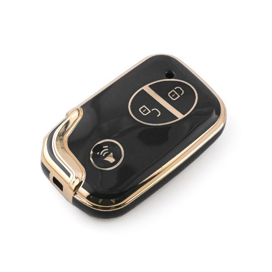 New Aftermarket Nano High Quality Cover For BYD Remote Key 3 Buttons Black Color BYD-E11J | Emirates Keys