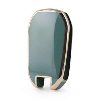 New Aftermarket Nano High Quality Cover For Peugeot 407 408 Flip Remote Key 3 Buttons Gray Color PG-C11J | Emirates Keys