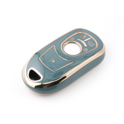 New Aftermarket Nano High Quality Cover For Buick Smart Remote Key 3 Buttons Gray Color BK-A11J5B | Emirates Keys