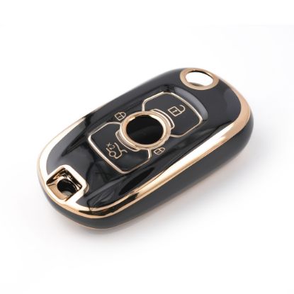 New Aftermarket Nano High Quality Cover For Buick Smart Remote Key 3 Buttons Black Color BK-C11J | Emirates Keys