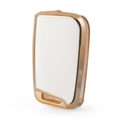 New Aftermarket Nano High Quality Cover For Volkswagen Flip Remote Key 4 Buttons White Color VW-B11J4 | Emirates Keys