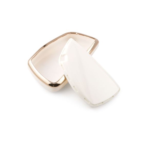 New Aftermarket Nano High Quality Cover For Buick Smart Remote Key 5 Buttons White Color BK-D11J5A | Emirates Keys