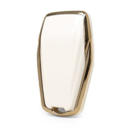 New Aftermarket Nano High Quality Cover For Geely Remote Key 4 Buttons White Color GL-B11J4B | Emirates Keys