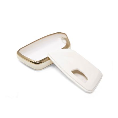 New Aftermarket Nano High Quality Cover For Cadillac Remote Key 4+1 Buttons White Color CDLC-B11J5 | Emirates Keys