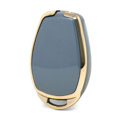 New Aftermarket Nano High Quality Cover For Renault Remote Key 2 Buttons Gray Color RN-D11J2 | Emirates Keys