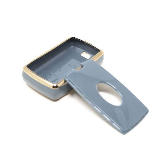 New Aftermarket Nano High Quality Cover For Land Rover Remote Key 5 Buttons Gray Color LC-B11J | Emirates Keys