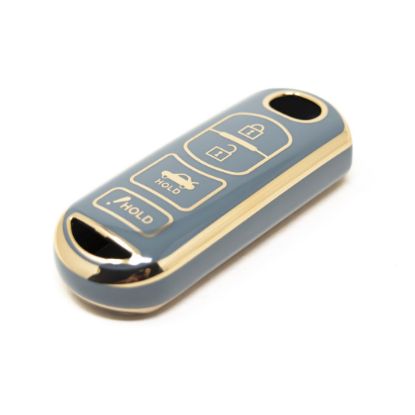 New Aftermarket Nano High Quality Cover For Mazda Remote Key 3+1 Buttons Gray Color MZD-A11J4 | Emirates Keys