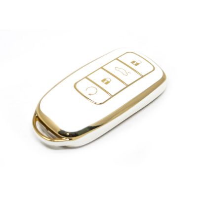 New Aftermarket Nano High Quality Cover For Chery Remote Key 4 Buttons White Color CR-C11J | Emirates Keys