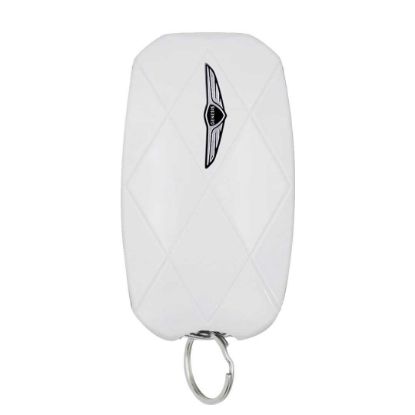 New Hyundai Genesis GV60 2022 Genuine / OEM Smart Remote Key 5+1 Buttons 433MHz White Color OEM Part Number: 95440-CU210 | Emirates Keys