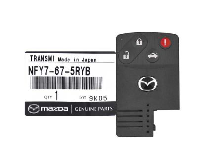 GENUINE PARTS Mazada MX-5 Smart Remote Card 4 Button 315MHz NFY7-67-5RYB, Original Remote Keys, BUY NOW | Emirates Keys