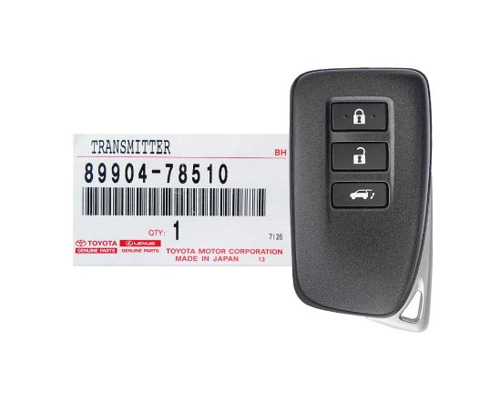 Brand New Lexus LX570 2016-2019 Genuine/OEM Smart Remote Key 3 Buttons 315MHz 89904-78510 8990478510 | Emirates Keys