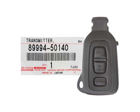 Brand NEW Lexus LS430 2001-2003 Genuine/OEM Fobik Remote Key 3 Buttons 304MHz 89994-50140 8999450140 / FCCID: TMEL-2 12BZA | Emirates Keys