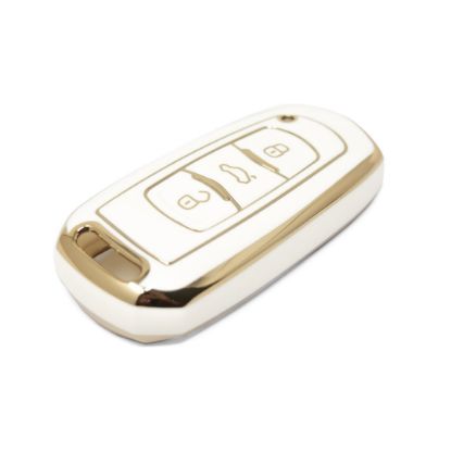 New Aftermarket Nano High Quality Cover For Geely Remote Key 3 Buttons White Color GL-A11J | Emirates Keys