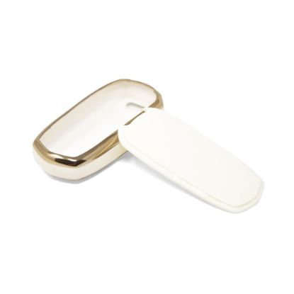 New Aftermarket Nano High Quality Cover For Geely Remote Key 3 Buttons White Color GL-A11J | Emirates Keys
