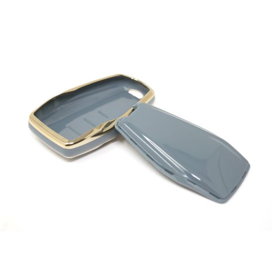 New Aftermarket Nano High Quality Cover For Geely Remote Key 4 Buttons Gray Color GL-B11J4A | Emirates Keys
