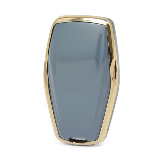 New Aftermarket Nano High Quality Cover For Geely Remote Key 4 Buttons Gray Color GL-B11J4B | Emirates Keys