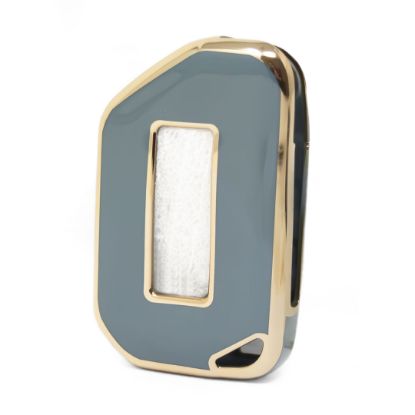 New Aftermarket Nano High Quality Cover For Jeep Flip Remote Key 3+1 Buttons Gray Color Jeep-C11J | Emirates Keys