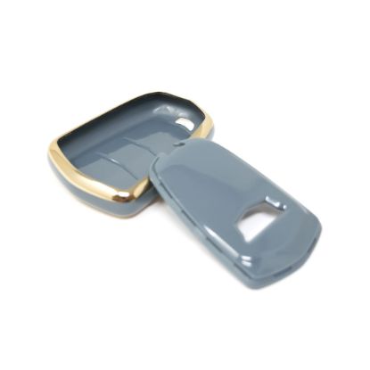 New Aftermarket Nano High Quality Cover For Cadillac Remote Key 3+1 Buttons Gray Color CDLC-A11J4 | Emirates Keys