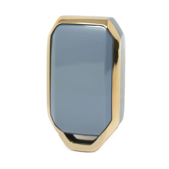 New Aftermarket Nano High Quality Cover For Suzuki Remote Key 4 Buttons Gray Color SZK-B11J | Emirates Keys