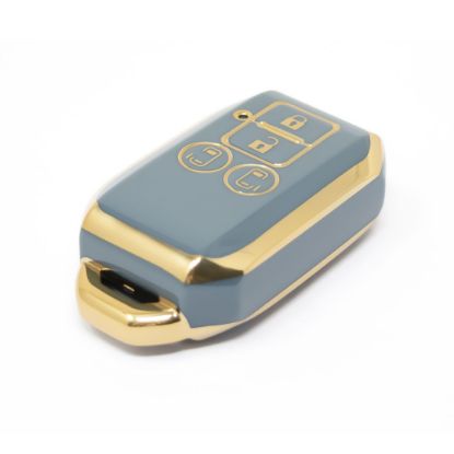 New Aftermarket Nano High Quality Cover For Suzuki Remote Key 4 Buttons Gray Color SZK-B11J | Emirates Keys