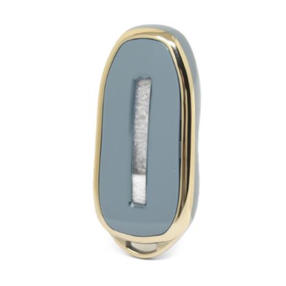 New Aftermarket Nano High Quality Cover For Tesla Remote Key 3 Buttons Gray Color TSL-A11J | Emirates Keys