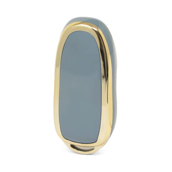 New Aftermarket Nano High Quality Cover For Tesla Smart Remote Key 3 Buttons Gray Color TSL-B11J | Emirates Keys